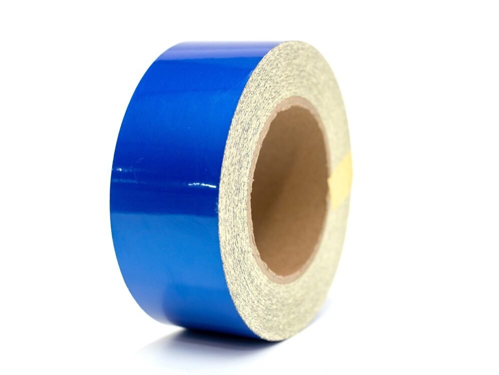 شريط عاكس ازرق